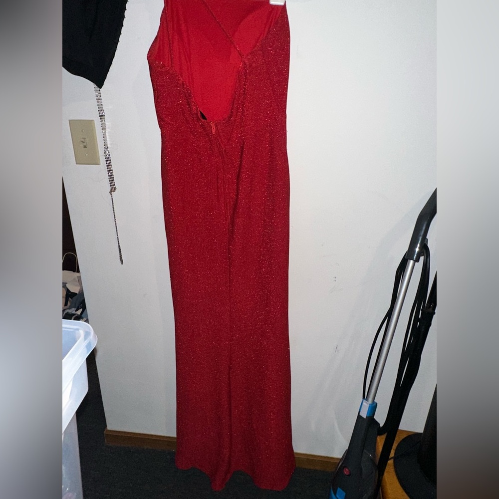 Red Ball Gown - Picture 2 of 3
